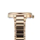 Pandora Gold-Tone Stainless Steel Watch with Black Dial - 1502592
